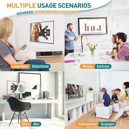 TV Wandhalterung Schwenkbar Neigbar 14-42 Zoll LED LCD OLED