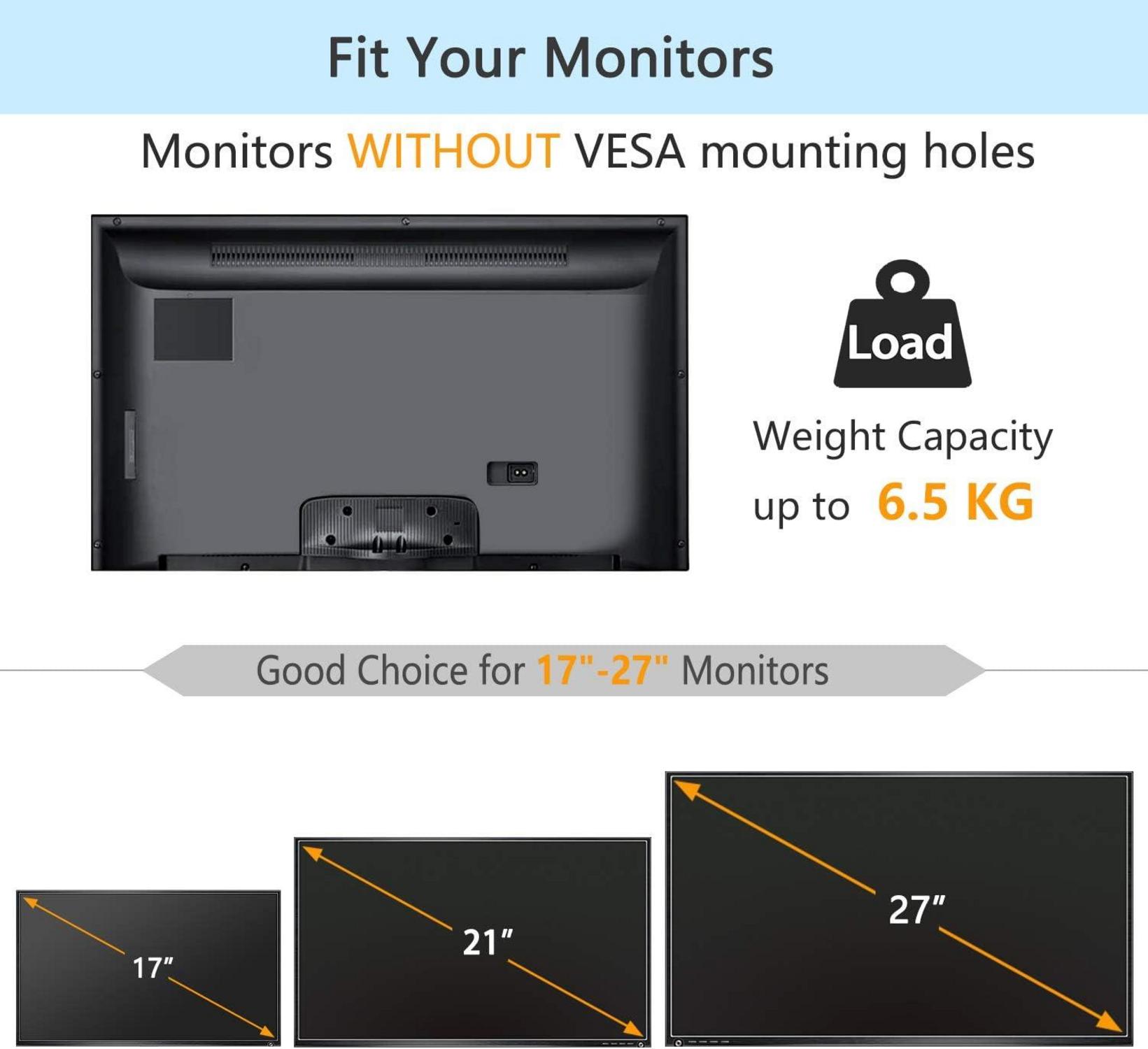 Monitor Arm Mount Kit für 17-27 Zoll LED LCD OLED Bildschirme ohne
