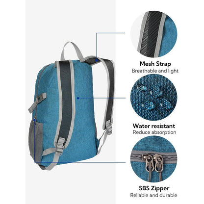 Ultraleichter Waterfly Faltbarer 20L Rucksack - Outdoor