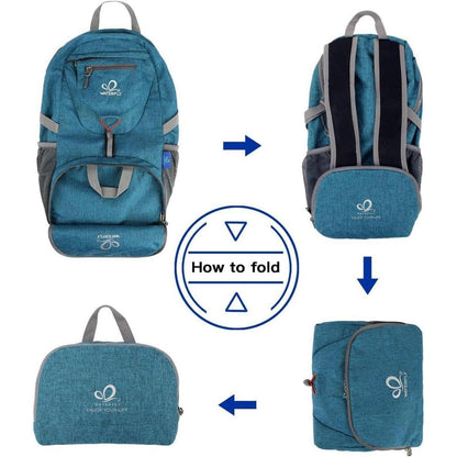 Ultraleichter Waterfly Faltbarer 20L Rucksack - Outdoor