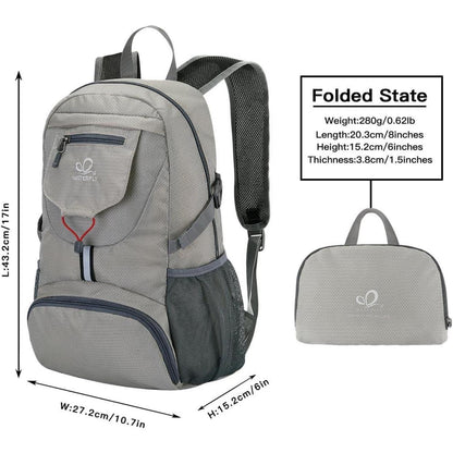 Ultraleichter faltbarer 20L Wanderrucksack für Outdoor