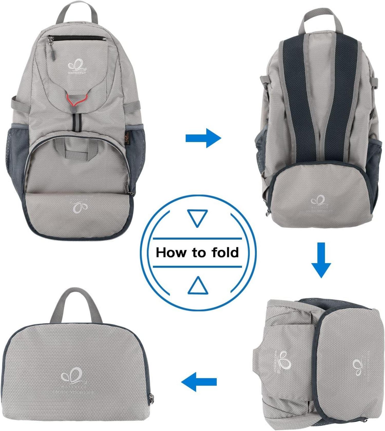 Ultraleichter Faltbarer 20L Rucksack für Outdoor Trekking Travel