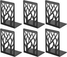 Buchstütze 3 Paar Schwarz Metall Book Holder CD Kinder Halter Regal