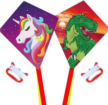 Drachen für Kinder 2 Stück Diamant Drachen 210T Ripstop Material