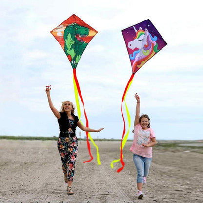 Diamantdrachen Kinder 2 Stück Drache Kite 210T