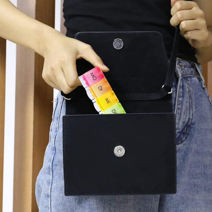 Opret Tablettenbox 7 Tage Deutsch Regenbogen Medikamentenbox