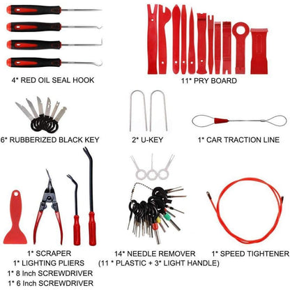 Multifunktionales 43tlg Auto Demontage Werkzeug-Set für Car