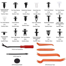 Auto Befestigung Clips Set 450 Stück Universal Nylonclips