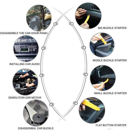 Auto Befestigung Clips Set 450 Stück Universal Nylonclips