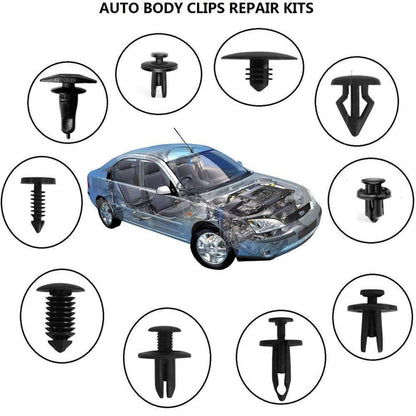 Auto Befestigungsclips 450 Stück Universal Nylonclips Set Werkzeug