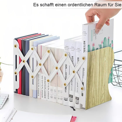 Verstellbare Metall Buchstützen für Bücherregal Schreibtisch