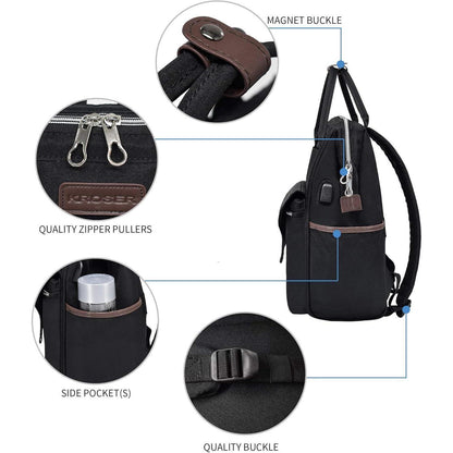 Rucksack Damen 15,6 Zoll Laptop Schulrucksack Daypack