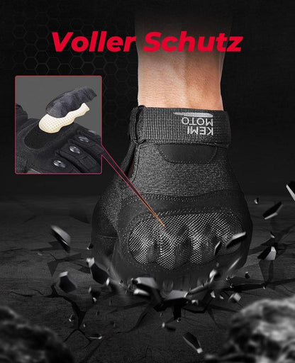 Taktische Motorradhandschuhe mit Kohlefaser