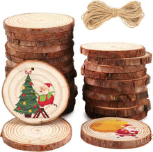 Holzscheiben 36 STK. DIY Handwerk Basteln Hochzeit Weihnachten