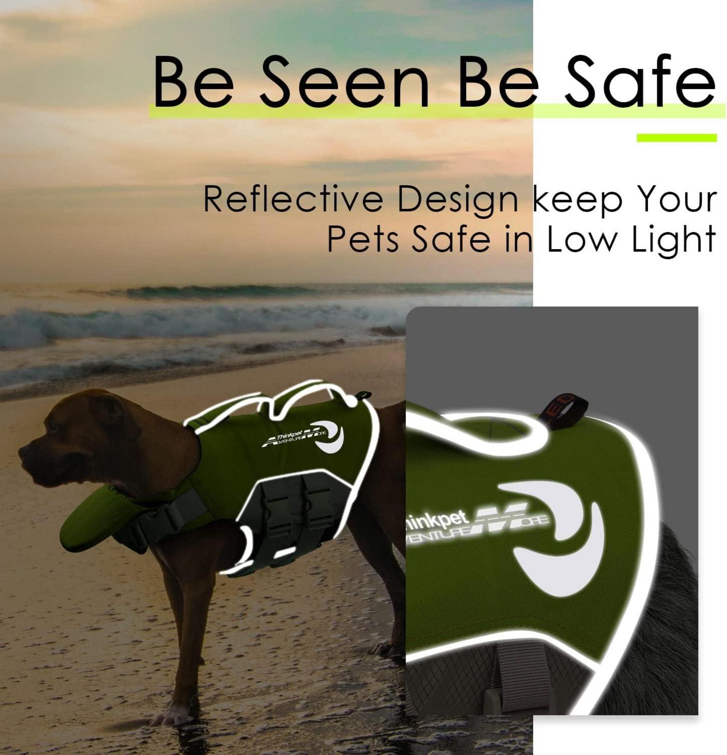 Hund Schwimmweste Einstellbare Rettungsweste Reflektierend