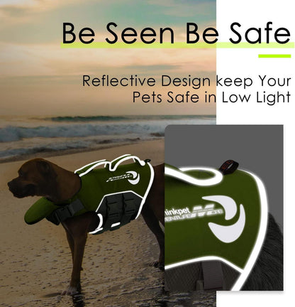 Hund Schwimmweste Einstellbare Rettungsweste Reflektierend
