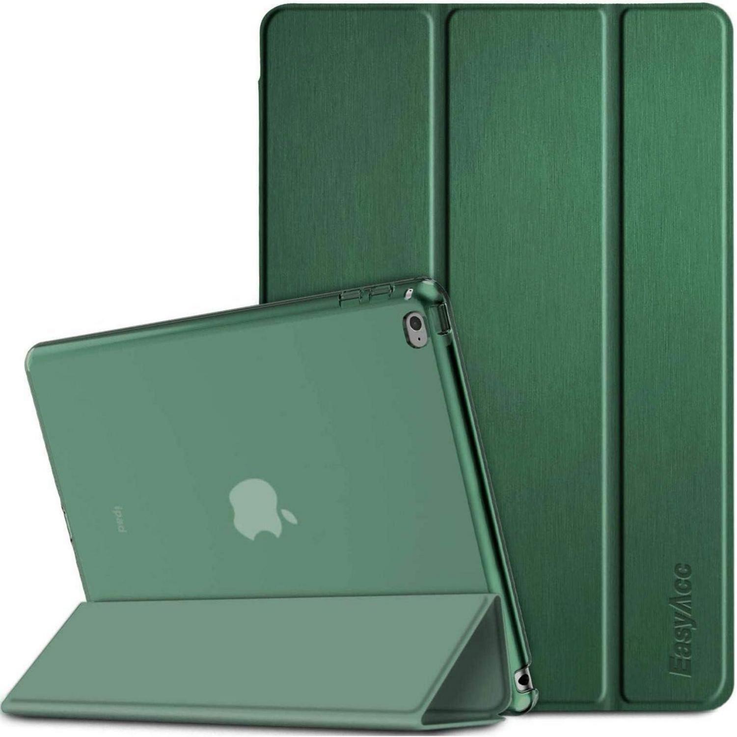 EasyAcc iPad Air 2 Hülle Transluzent Matt Rückseite Grün