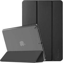 iPad 9.7 Hülle Ultra Dünn Schwarz Matt Rückseite