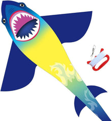 Shark Kite Drachen Flugdrachen Easy Flyer Regenbogendrachen