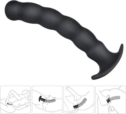 Analplug Set Silikon Stoss Analkugeln Spielzeug Frau Mann