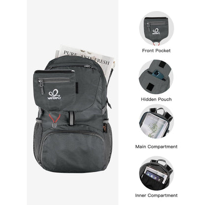 Ultraleichter Faltbarer Rucksack 20L Outdoor Trekking Damen