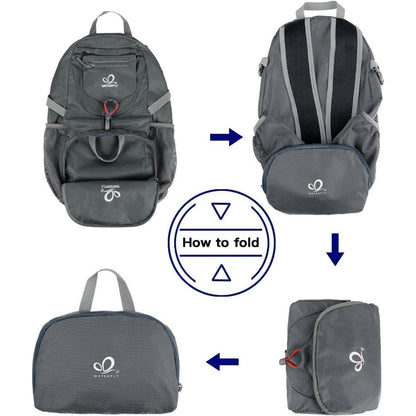 Ultraleichter Faltbarer Rucksack 20L Outdoor Trekking Damen