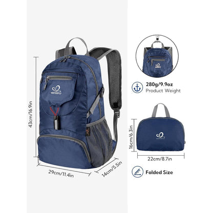 Ultraleichter Faltbarer Rucksack 20L Outdoor Wanderrucksack