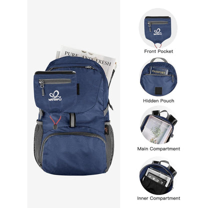 Ultraleichter Faltbarer Rucksack 20L Outdoor Wanderrucksack