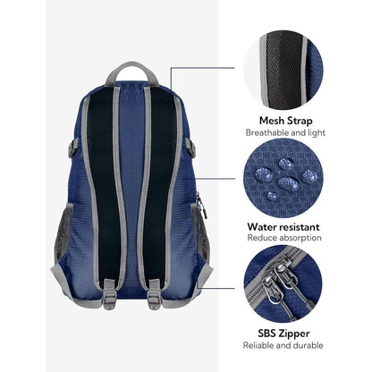 Ultraleichter Faltbarer Rucksack 20L Outdoor Wanderrucksack