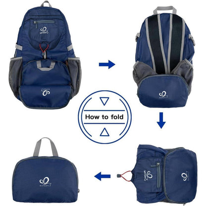 Ultraleichter Faltbarer Rucksack 20L Outdoor Wanderrucksack