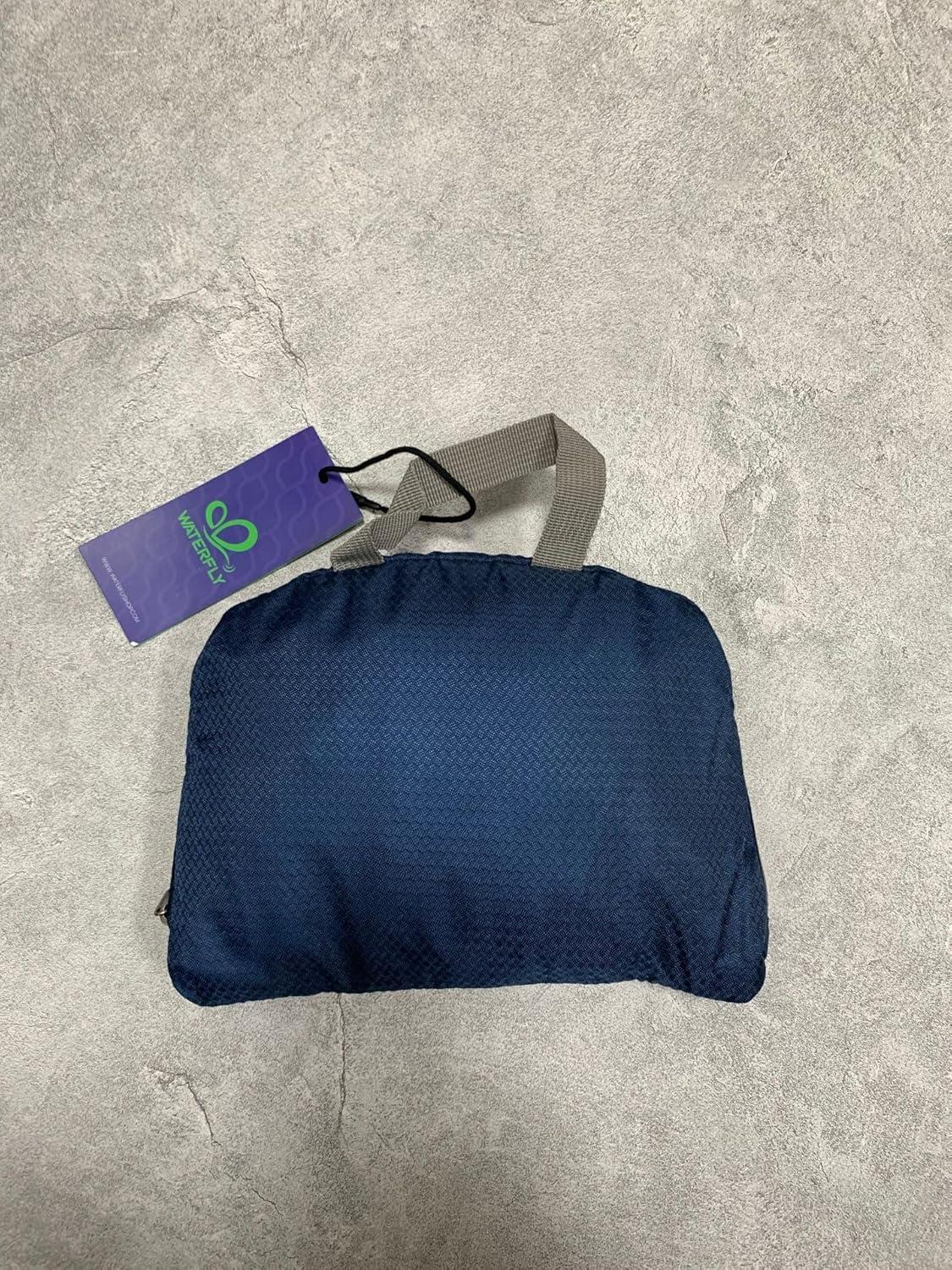 WATERFLY Ultraleicht Faltbarer 20L Wanderrucksack Dunkelblau