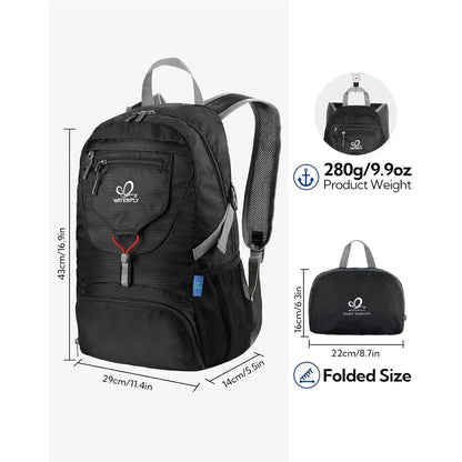 Ultraleichter Faltbarer 20L Rucksack: Outdoor Sport Backpack