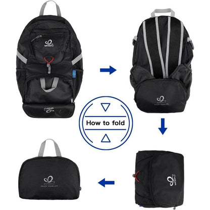 Ultraleichter Faltbarer 20L Rucksack: Outdoor Sport Backpack