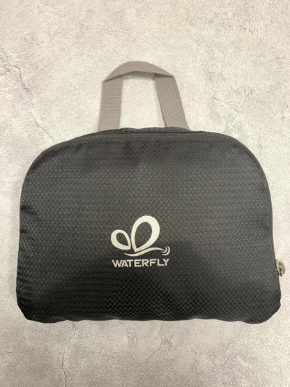 Ultraleichter 20L Faltbarer Outdoor Rucksack - Schwarz