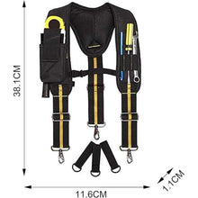 Hosenträger-Werkzeuggürtel Nylon Robust Elektriker Tischler