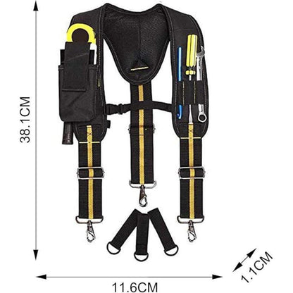 Hosenträger-Werkzeuggürtel Nylon Robust Elektriker Tischler