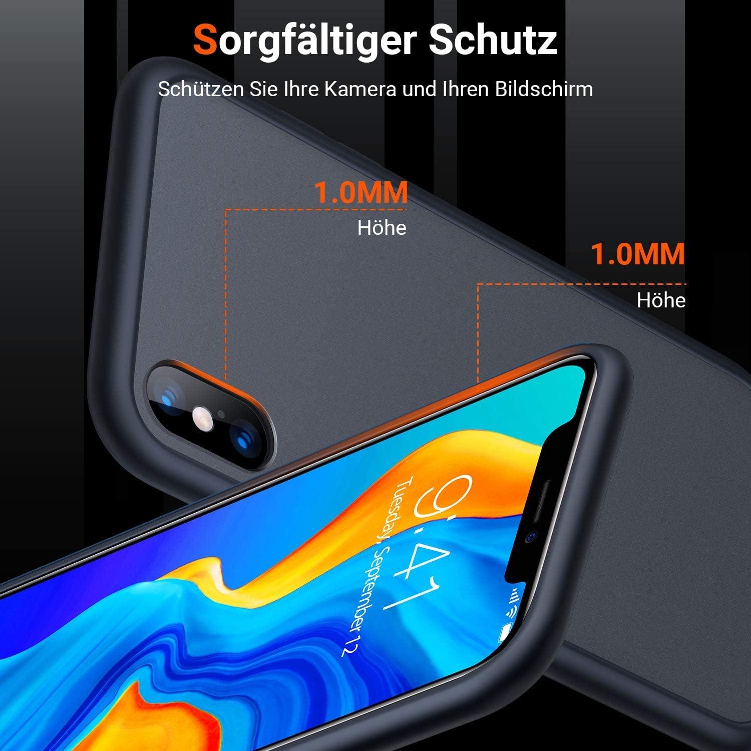 Extrem Sturzfest iPhone XS Hülle - Militärstandard - Stoßfest