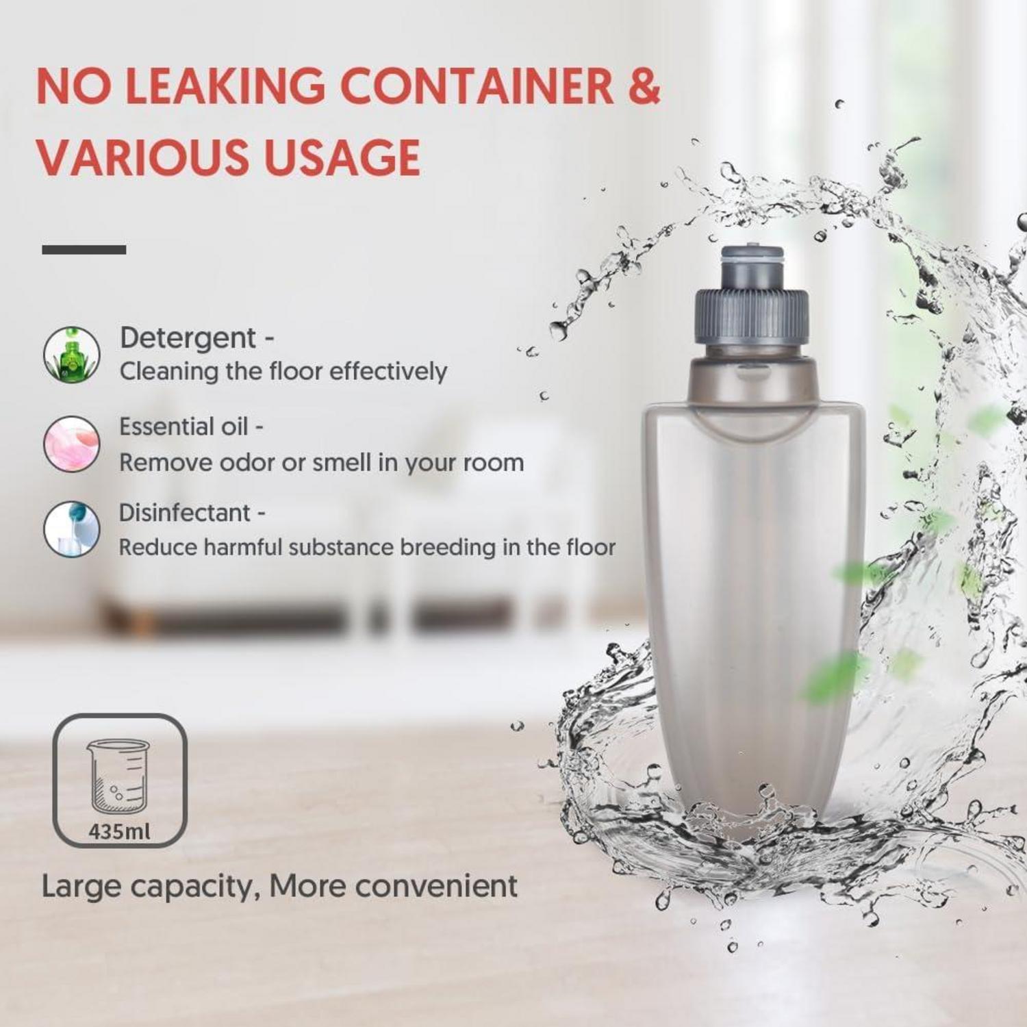 Sprühwischer mit Mikrofaserbezug und 435ml Wassertank