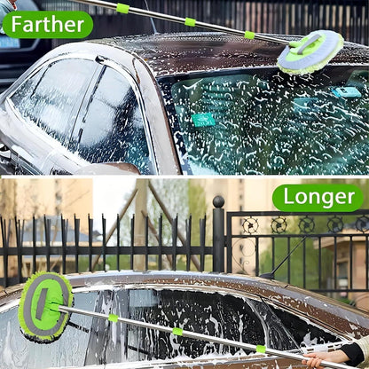 WillingHeart Autowaschbürste 160cm Teleskop Mikrofaser