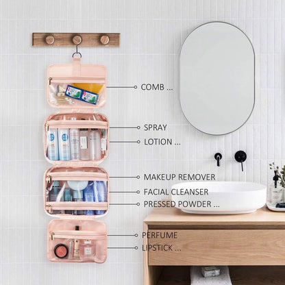 Kulturtasche Damen wasserdicht Aufhängen Faltbar