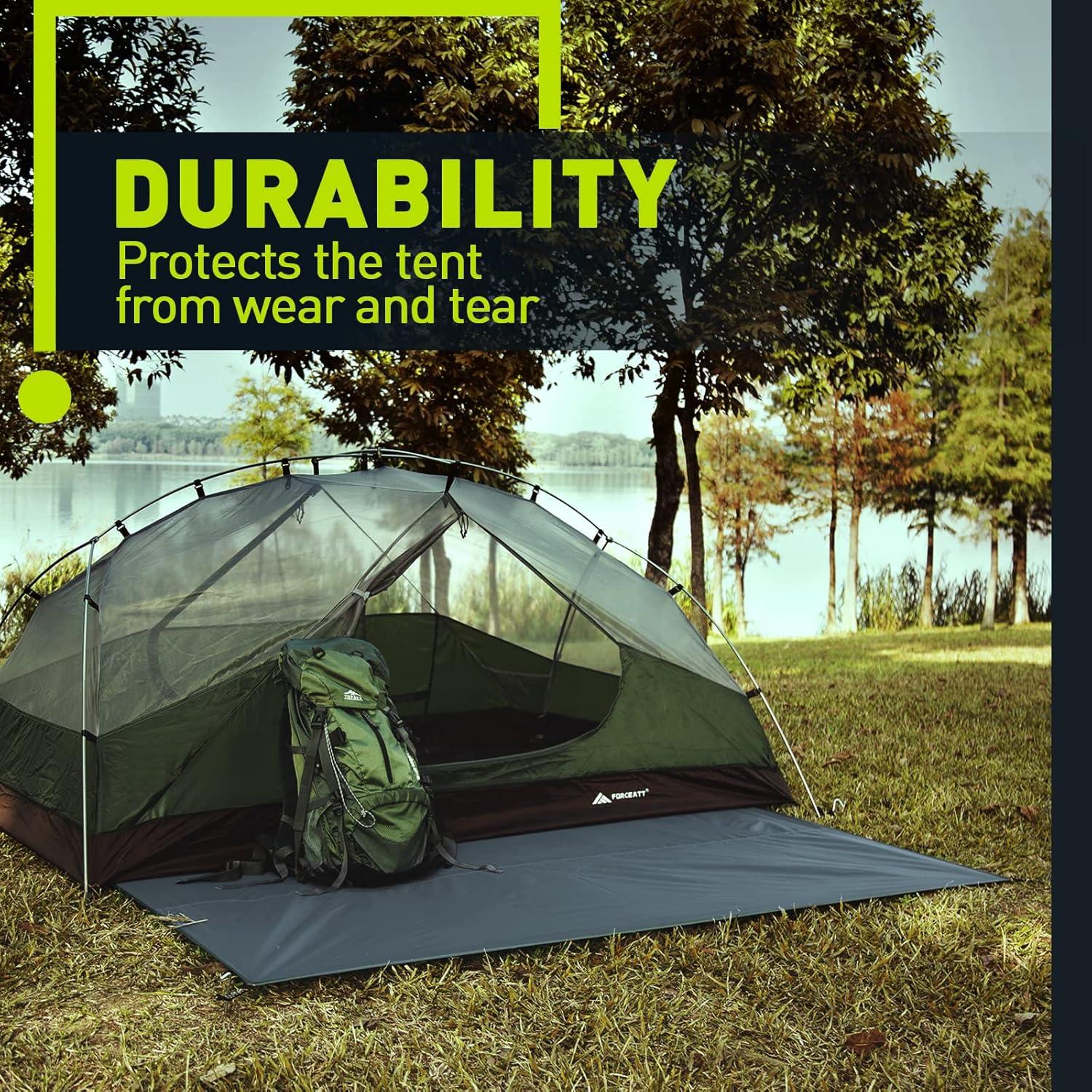 Wanderzeltplane 3 Personen Campingzelt 210D Oxford wasserdicht robust