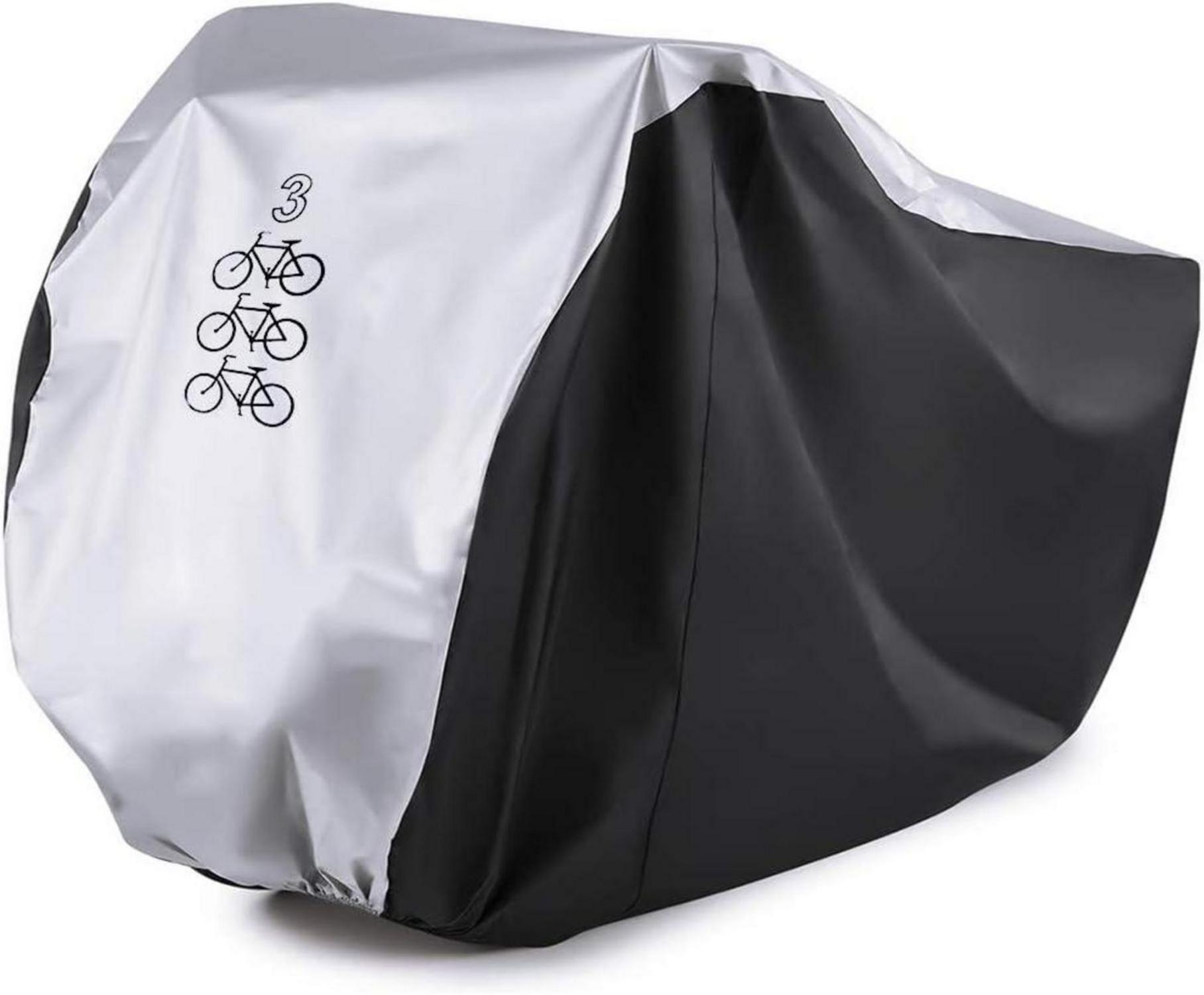 Fahrradabdeckung für 3 Fahrräder, Regenschutz, wasserdicht