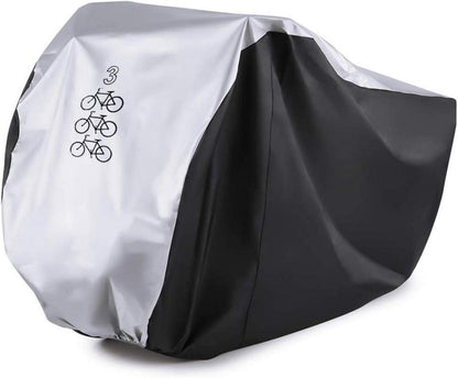 Fahrradabdeckung für 3 Fahrräder, Regenschutz, wasserdicht