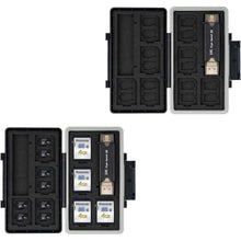 Wasserdichtes SD Karten Etui für 8 SD + 16 Micro SD Karten