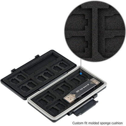 Wasserdichtes SD Karten Etui für 8 SD + 16 Micro SD Karten