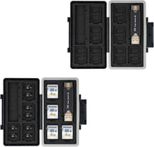 Wasserdichte SD Karten Aufbewahrung Box für 8 SD + 16 Micro SD