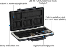 Wasserdichtes SD Karten Etui für 8 SD + 16 Micro SD Karten
