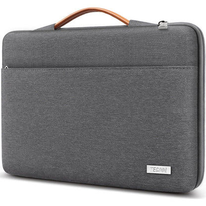 TECOOL 15.6 Zoll Stoßfest Spritzwasserfest Laptoptasche