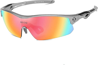Fahrradbrille Sportbrille Outdoor Sonnenbrille 5 Gläser 100% UV400