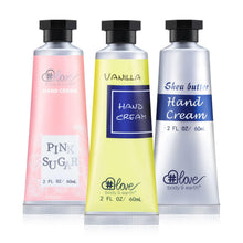 Natürliche Handcreme Geschenkbox mit Sheabutter, 3x60ml Set